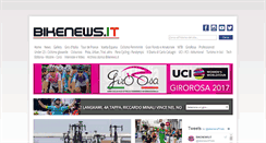 Desktop Screenshot of bikenews.it